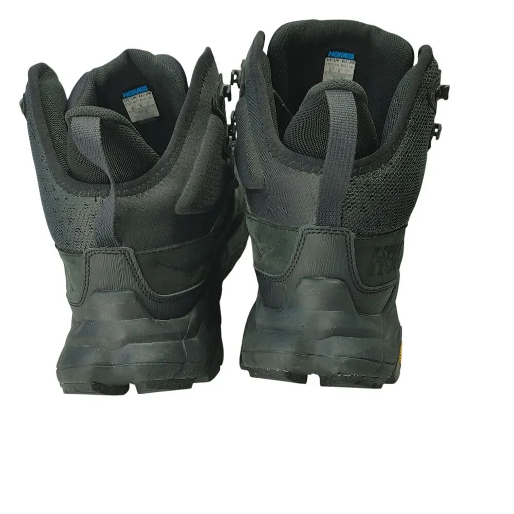 HOKA ONE ONE Men's Anacapa Breeze Mid Hiking Boots Black 1134505 Size 11 D